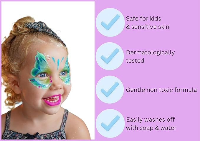 TAG Face and Body Paint - Regular Medium Green 32gm
