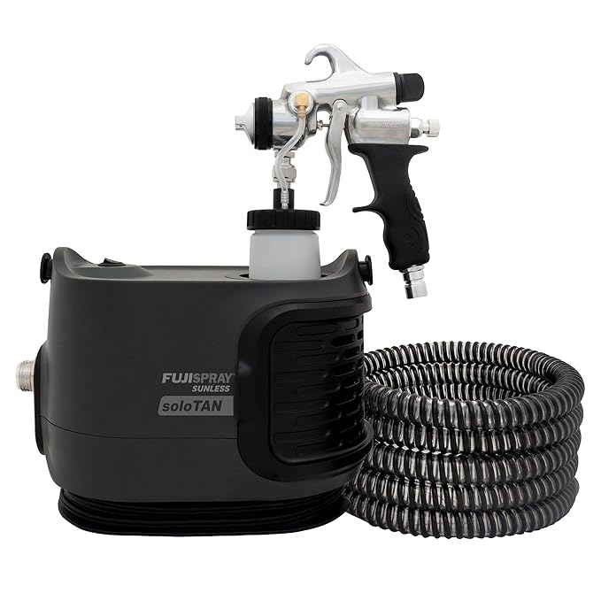 Fuji Spray Sunless 2175 soloTAN HVLP Spray Tan System with TAN7350 Aplicator