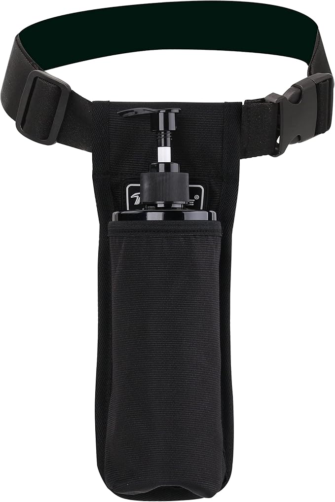 Massage Oil Holster Massage Bottle Bag Lotion Holster Massage Therapist Massage Oil Holster Massage Lotion …(1kd9D-black)