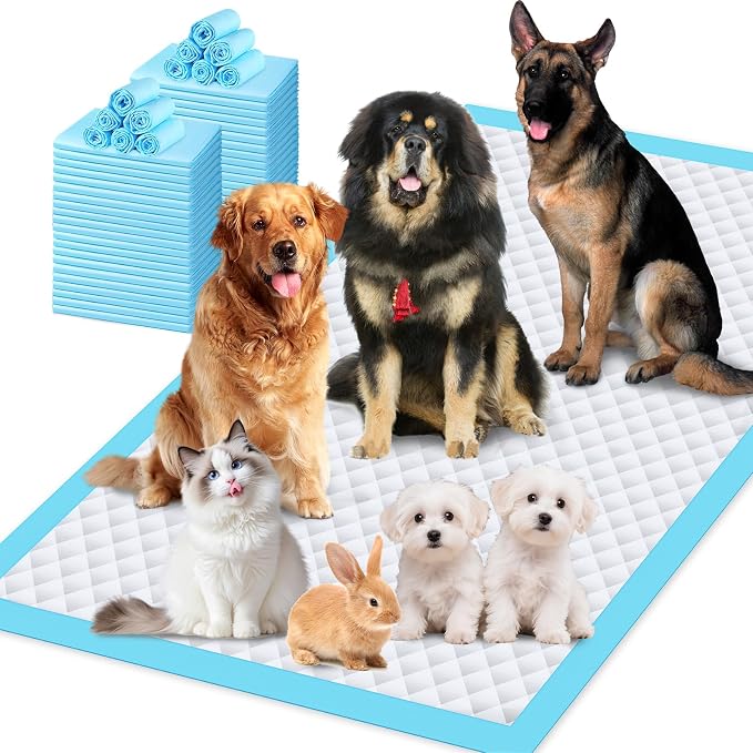 Gimars 31''x55'' Extra Large pet Disposable Pads, Dog Training Pads 40 Counts