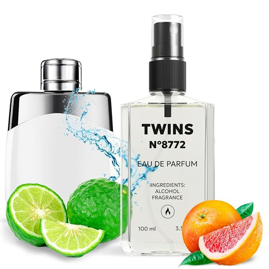 TWINS Impression of Legend Spirit Intense 2011 | Perfume for Men Eau de Parfum | No.8772 | 3.4 Fl Oz / 100 ml