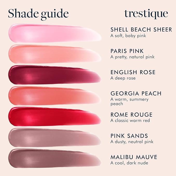 TRE'STIQUE trestique Prime And Shine Lip Crayon, Refillable Shiny Lipstick With Built-in Lip Primer, Clean Beauty Makeup, Lipstick For Women, 2-in-1 Glossy and Primer