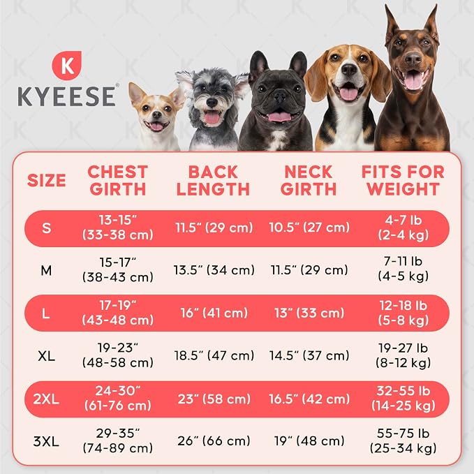 KYEESE 2Pack Dog Sweater for Small Dogs Soft Pet Coats Fleece Sweatshirt | Warm Turtleneck Dog Pullover Clothes, 4-Way Stretch & Lightweight Vest, Doggie Coat in Cold Weather, Daily Wear
