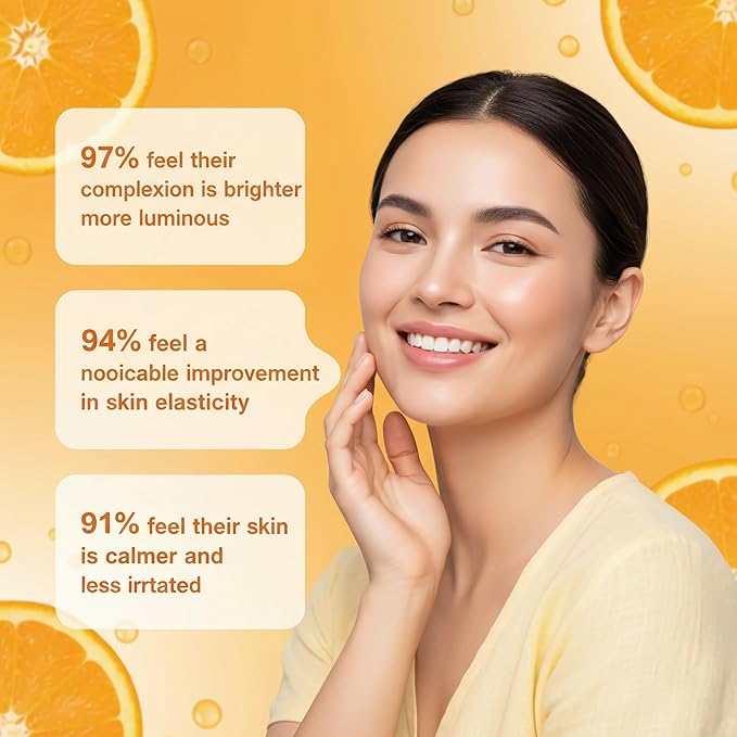 Vitamin C Skincare Set for Women – 6-Piece Hydrating Face Care Kit, Anti-Aging Routine & Moisturizing Skincare Gift Set for All Skin