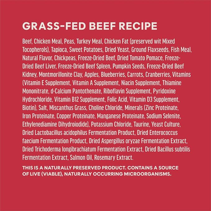 Instinct RawBoost, Dry Dog Food + Freeze Dried, Real Beef, 3.5 lb. Bag | High-protein kibble with FreshDried raw bites, USA-raised beef, grain-free recipe, 6-in-1 health benefits