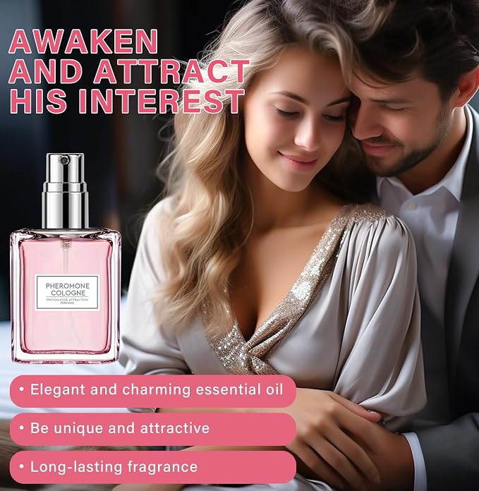 Pheromone Perfume for Woman, Long Lasting Perfumes for Women, Elegant Floral Notes, 12H Advanced Scent Release Formula, Travel-Size Womens Perfume for Romantic Date & Daily Wear, 20ml