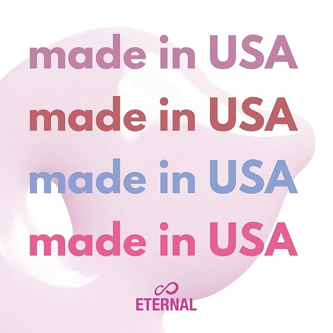 Eternal Nail Polish Set 4 Piece Kit: Long Lasting, Quick Dry and Cruelty Free. Made in USA - 0.46 Fluid Ounces Each (Tea Time)