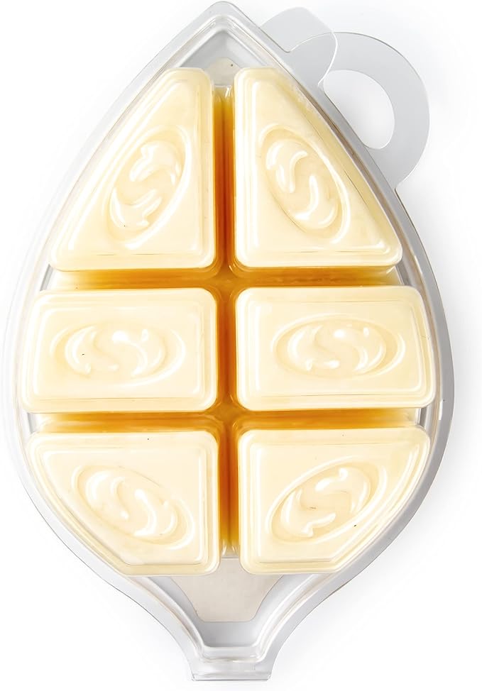Shortie's Candle Company Pumpkin Walnut Cheesecake Natural Soy Wax Melts - 1 Highly Scented 3 Oz. Bar - Made with 100% Soy and Essential Fragrance Oils - Phthalate & Paraffin Free, Vegan, Non-Toxic