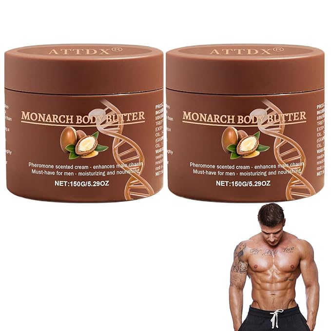 Pheromone Scented Cream, Cologne Body Butter for Men, Pheromone body butter for men, Hydrates and moisturizes to enhance attractiveness (2)