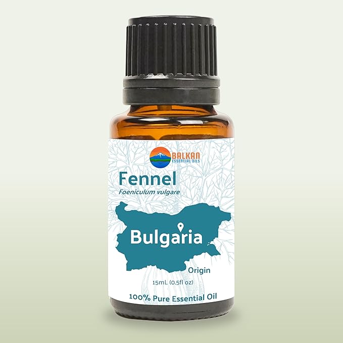 Fennel Essential Oil (Sweet Fennel) - Direct from Balkan Essential Oils - Pure Aromatherapy Diffuser Oils | 100% Pure Therapeutic Grade Natural Aceite de Hinojo 2lbs