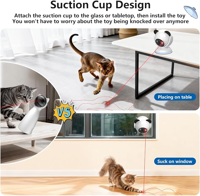 Saolife Laser Cat Toys for Indoor Cats, Interactive Cat Toy Automatic