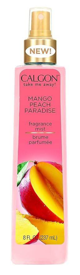 Calgon Take Me Away Mango Peach Paradise by Calgon Body Mist 8 oz Women