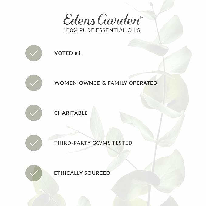 Edens Garden Muscle Relief Bath & Body Oil – Pure Essential Oils & Vitamin E for Massage, Moisturizing, Sore Muscles & Joints – Soothing & Scented with Peppermint & Wintergreen Oils, 4 fl oz (118 ml)