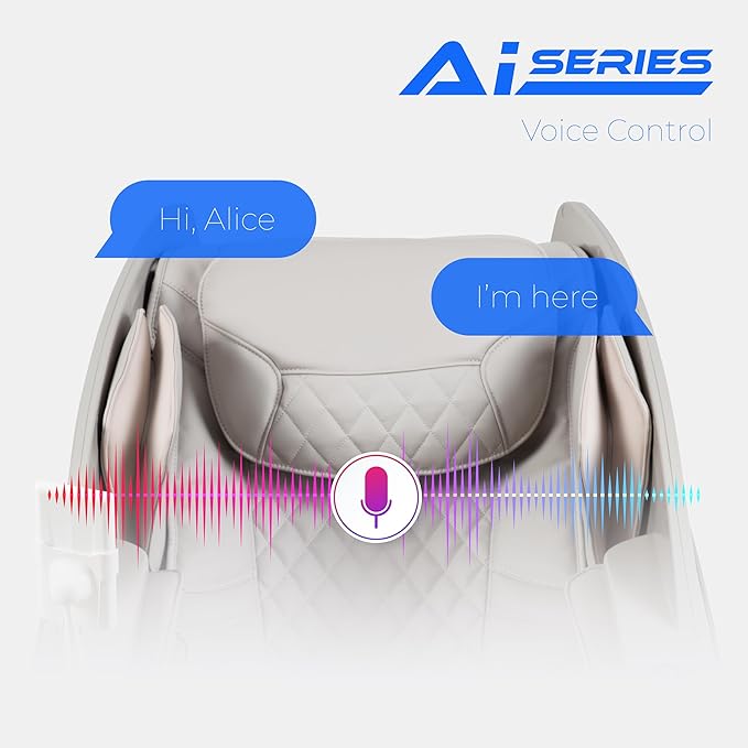 Osaki Ai Monarch LE | Sonic Massage | Full Body | 3D + Massage Mechanism | Body Scan | Hand Reflexology (Taupe)