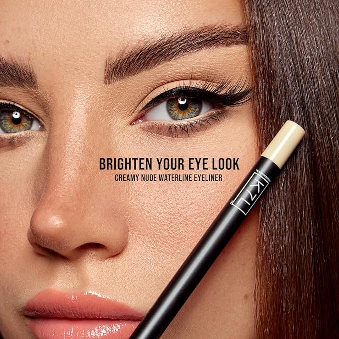K7L Nude Eyeliner Brightens with a creamy formula - Waterproof and Smudge-Proof
