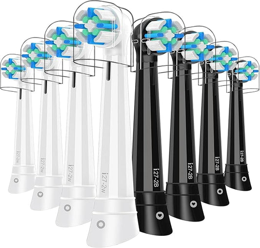 iO Replacement Heads Compatible with Oral b iO 2/3/4/5/6/7/8/9/10 Series Electric Toothbrush,Gum Care Toothbrush Head Compatible with Oral b iO Replacement Heads