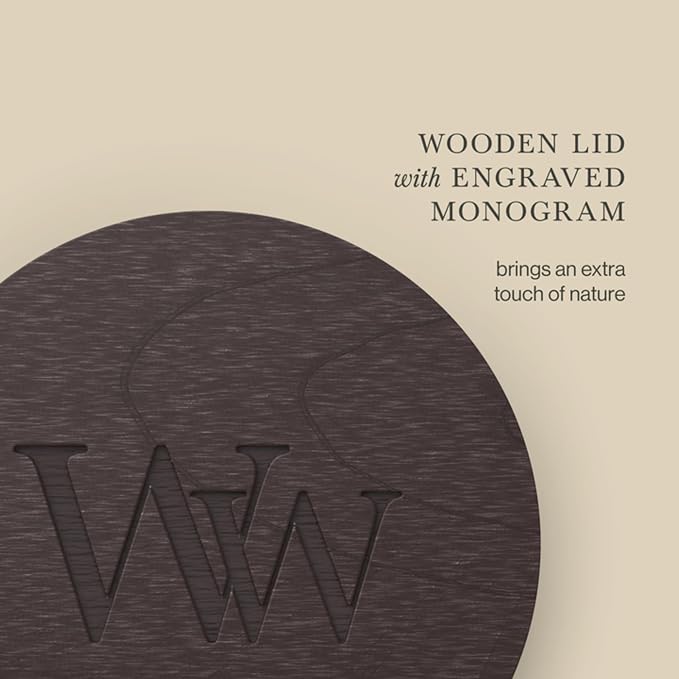 WoodWick Café Macchiato Medium Hourglass Trilogy Candle