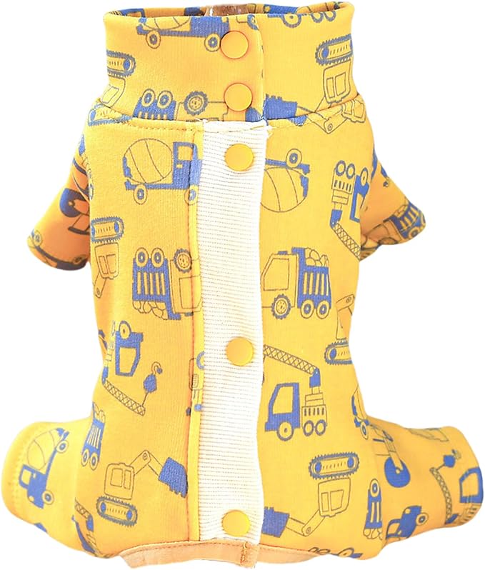 Dog Stylish Overalls Comfortable Puppy One Piece Outfits Summer Bib Overalls for Small Dogs Cute Pet Jumpsuit Onesie Chihuahua Yorkies Birthday Holiday Clothes Costume