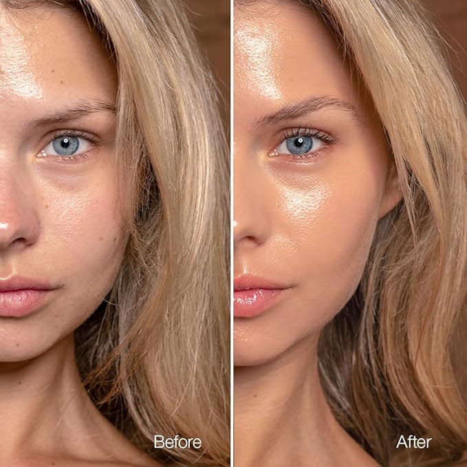 Palladio Skin Tint with Aloe, Niacinamide and Hyaluronic Acid, Sheer to Medium Coverage, Glowy Finish, Brightening and Blurring Lightweight Foundation Makeup (Light Ivory)
