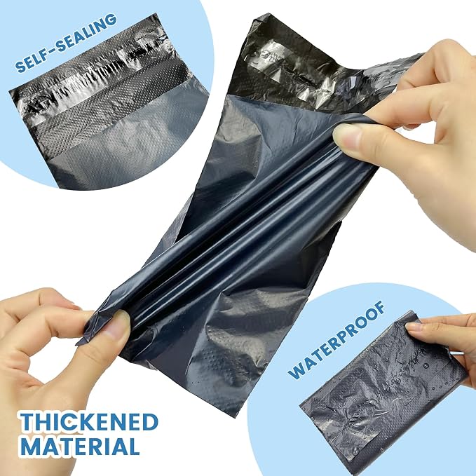 Sanitary Napkin Disposal Bags, Feminine Personal Bags, 100 pcs Grey, Self Seal, Disposable for Tampons, Sanitary, Pads, Liners