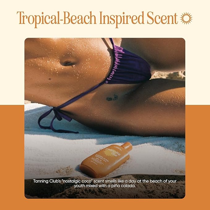 Tanning Club Golden Glow Care Duo: SPF 15 Tanning Oil and After Tan Lotion with Hyaluronic Acid – Water and Sweat Resistant for up to 80 Minutes – Hydrating Set for Soft, Radiant Skin