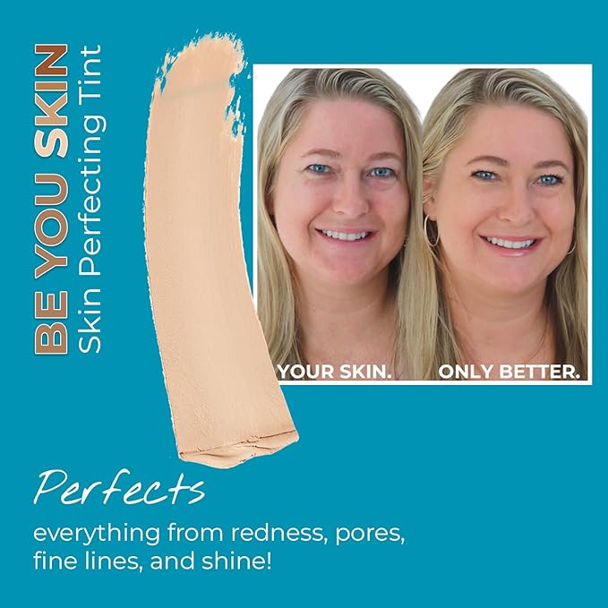 BE YOU SKIN | Skin Perfecting Tint | LUMINOUS, the ORIGINAL SKIN TINT from the Creator of perfekt!