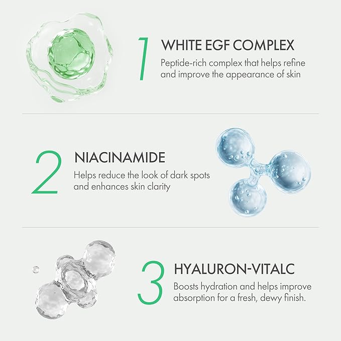 Easydew Mela B Toning Ampoule Cushion - 2-in-1 Korean Skin Care & Face Beauty Makeup - Age-Defying Full Coverage Cushion Foundation with Niacinamide & Hyaluron-Vital C 0.45 oz (#17 Ivory)