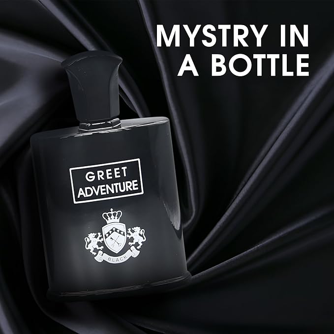 A CENTER Men's Cologne Gift Set Include King-D&Greet - 3.4 Fl Oz Each | Vanilla Bourbon, Leather & Amber Floral Fragrance | Luxury Eau de Toilette Quartet