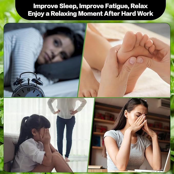 50 Pack Foot PadsNatural Ginger Wormwood Bamboo Vinegar Foot Care Patch for Better Sleep Set Relaxing For You Muscles Kit Message Deep Cleansing Ginger Oil & Bamboo Charcoal Premium