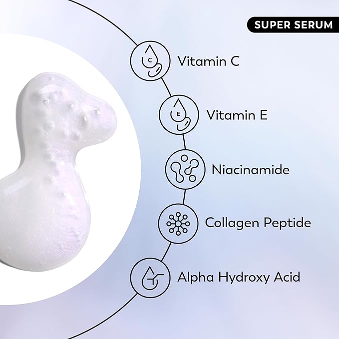Olay Super Serum and MicroSculpting Cream Mini Duo Best Sellers Kit, Super Serum 0.4 FL OZ , MSC 0.5 FL OZ