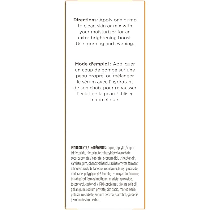 Burt's Bees Vitamin C Turmeric Facial Serum, Brightens Skin & Visibly Reduces Dark Spots, Fine Lines & Wrinkles, Naturally Hydrating, Lightweight - Brightening Booster (1 oz)