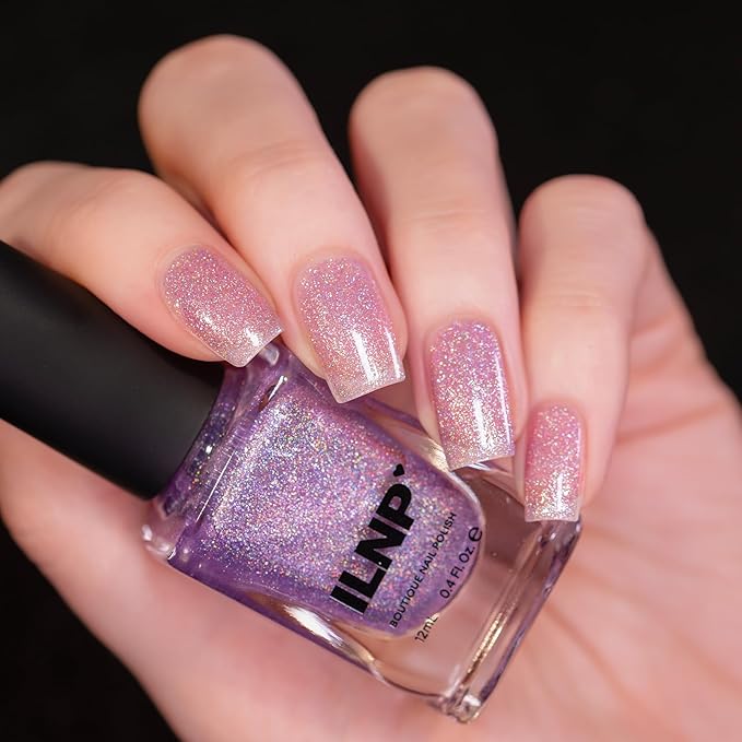 ILNP Sugar Cube - Sheer Lilac Shimmer Nail Polish