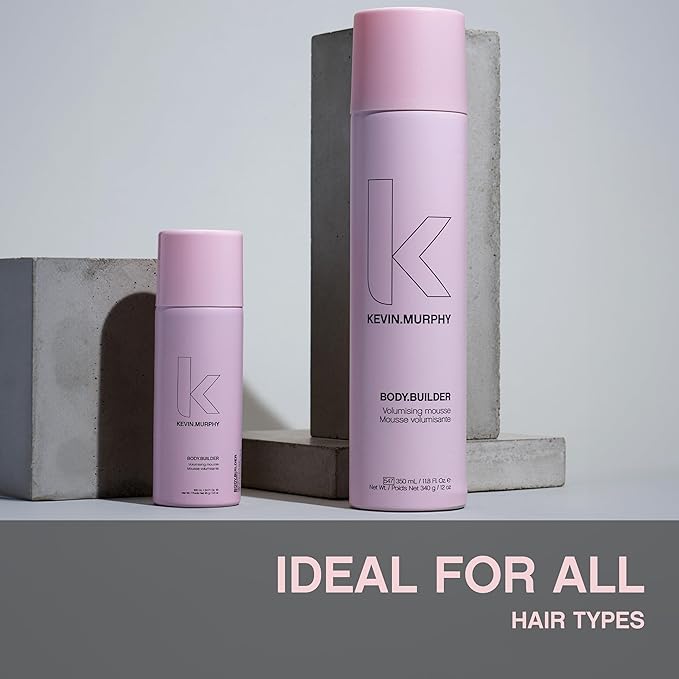 KEVIN.MURPHY BODY.BUILDER - Hair volumising Mousse - For All Types - Weightless & Sulphate-Free Hair Mousse - Hair Care Treatment - With Tangerine Peel Oil - 350 mL / 11.8 fl oz (Pack of 2)
