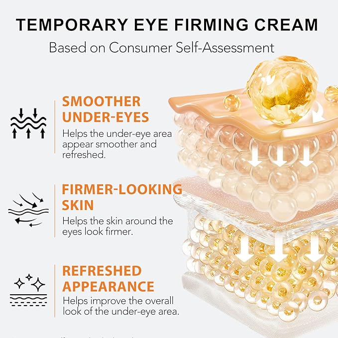 lofuanna Eye Tightener Cream, Firming Eye Cream Anti Aging for Reduces Eye Bags, Wrinkles, Fine Lines -Moisturizing & Soothing for All Skin Types