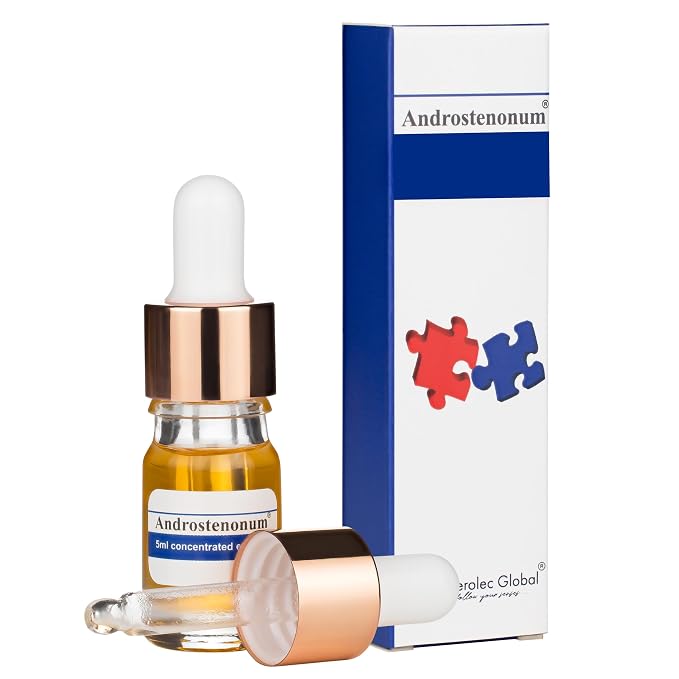 Pheromone Cologne for Men ANDROSTENONUM Strong Roll On Perfume Oil with 48-Hour Long-Lasting Formula - Mens Cologne Pheromone Perfumes for Daily Wear - The Original Perfumes for Men 0.17 Fl Oz