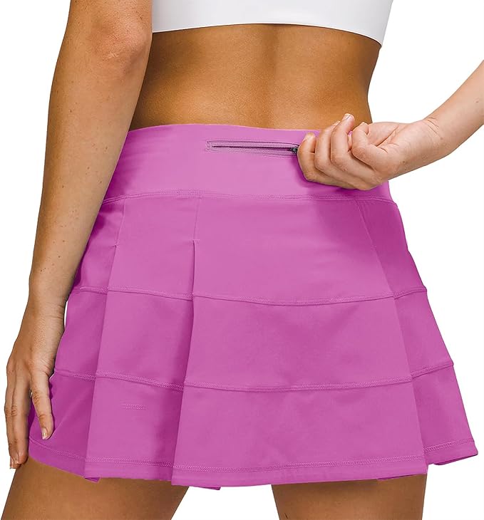 Athletic Tennis Golf Skorts Skirts for Women with Pocket Workout Running Sports Pleated Skirts Casual