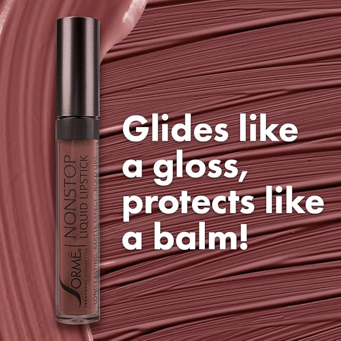 Sorme Cosmetics Nonstop Liquid Lipstick, Ribbon