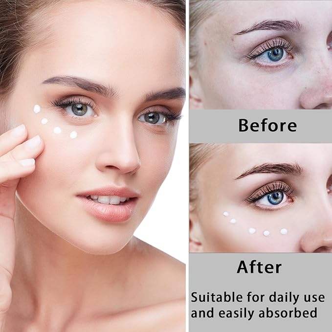 Perfection Eye Tightener, Instant Firming Primer with Hyaluronic Acid & Vitamin E, Lightweight Easy-Wear Formula for Fine Lines & Wrinkles, Ultimate Lift & Smooth Finish (2 Pack)