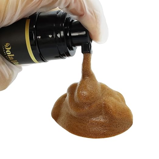 Dolahair Lace Glue Kit - Complete Set with Lace Tint Mousse, Wig Installation & Melting Spray (Dark Brown)