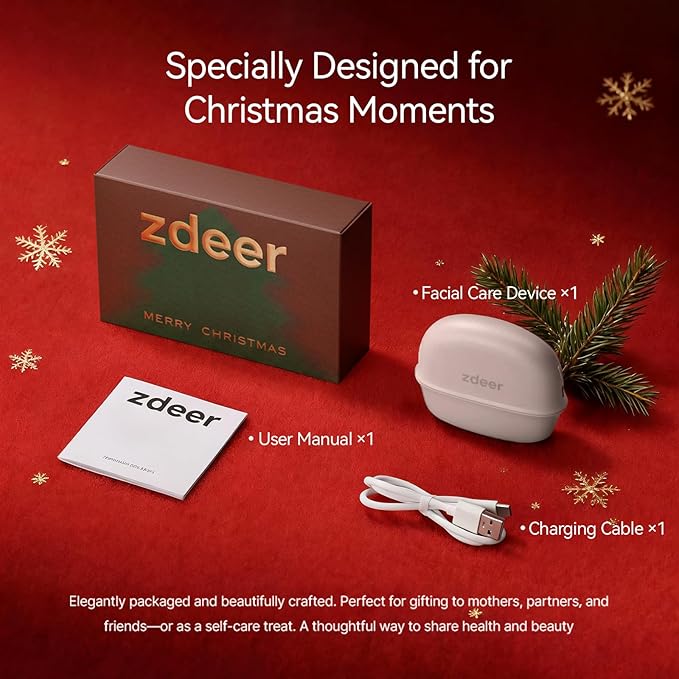 Electric Gua Sha Facial Massager Tool – Heated Brass Face & Neck Massager with LED Red Light & Soothing Vibration, Smart Dual-Mode Design for Sculpting, Lifting & Skincare Relaxation, Pink