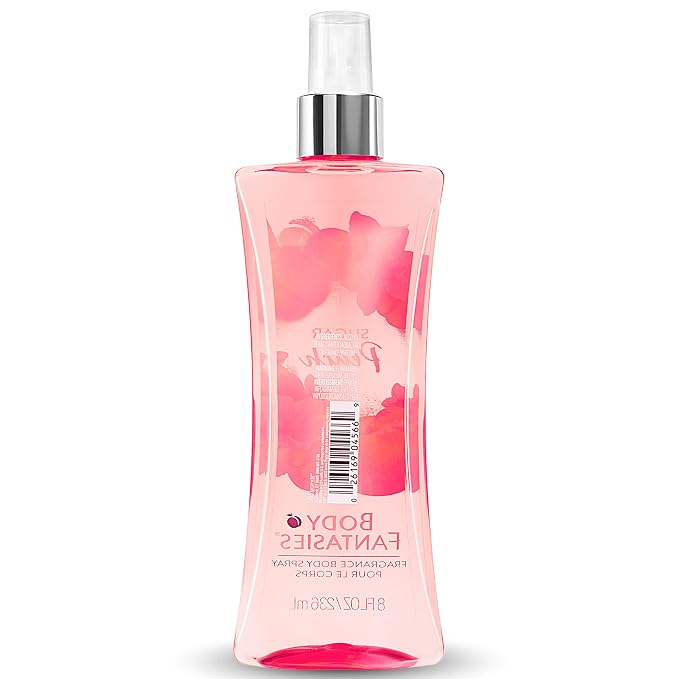 Body Fantasies Signature Fragrance Body Spray, Sugar Peach, 8 fl oz