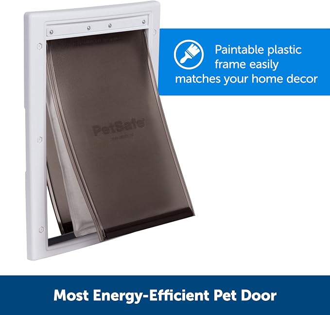 PetSafe Extreme Weather Plastic Pet Door, Medium (Pack of 4)