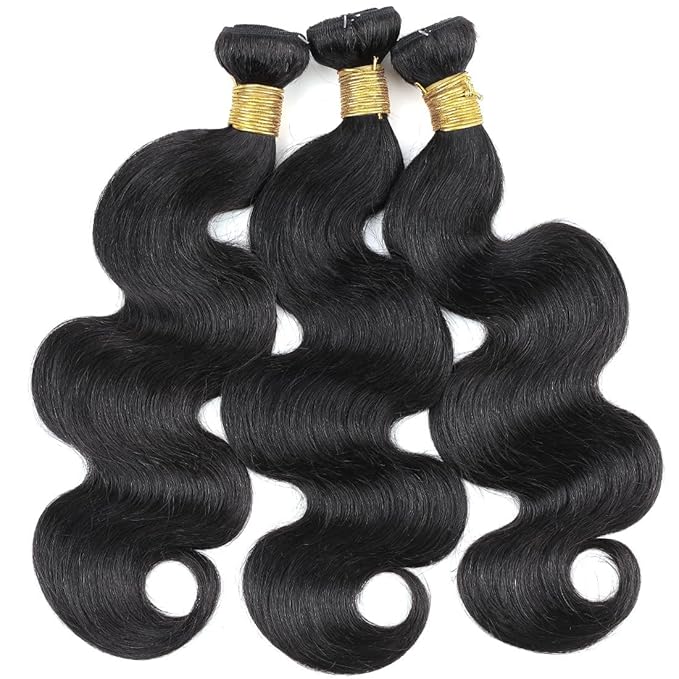 Brazilian Human Hair Bundles Body Wave Human Hair Single Bundle 22inch 100% Unprocessed Virgin Human Hair Body Wave Raw Quick Weaves Deals Natural Black