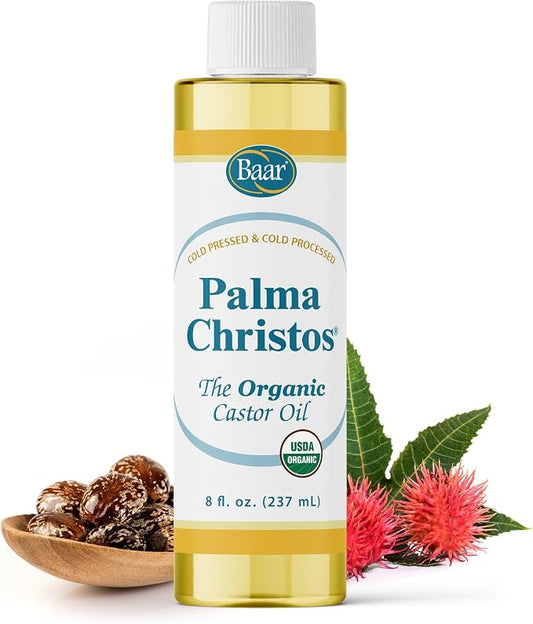 Baar Palma Christos, Organic Castor Oil, 8 oz
