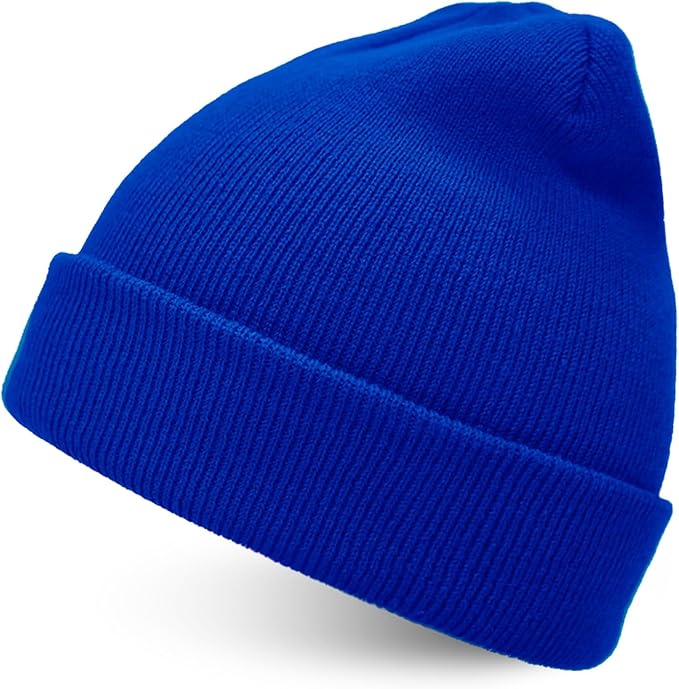 ZOORON Beanie for Women Men Ski Watch Cap Cuffed Plain Skull Knit Hat Soft Fisherman Winter Hat