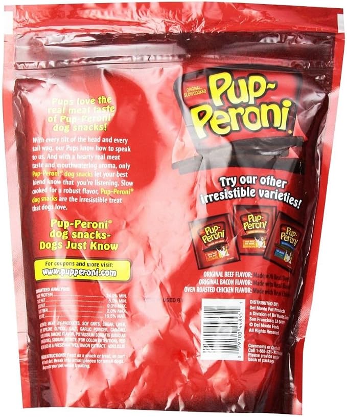 Pup-Peroni Lean Beef Flavor Dog Snacks, 25-Ounce Bag