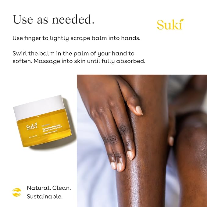 Suki Skincare Ultra-Protect Body Balm - with Cocoa Butter, Coconut Oil, Beeswax, & Shea Butter, 60 ml
