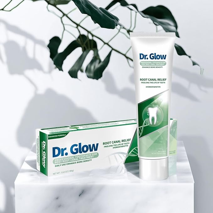 Toothpaste Repair Root Canal Discomforts, Avoid Root Canal Therapy Tooth Repair Hydroxyapatite Toothpaste, Teeth Care Sensitive Toothpaste for Adults Remineralizing Toothpaste Fluoride Free