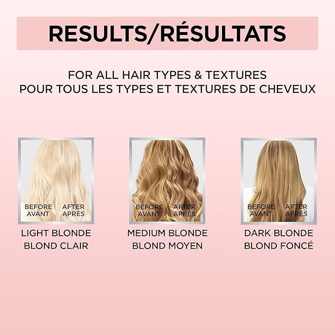 L'Oreal Paris Le Color Step Hair Toning Gloss,Cool Blonde,4 Ounce,(Pack of 12)