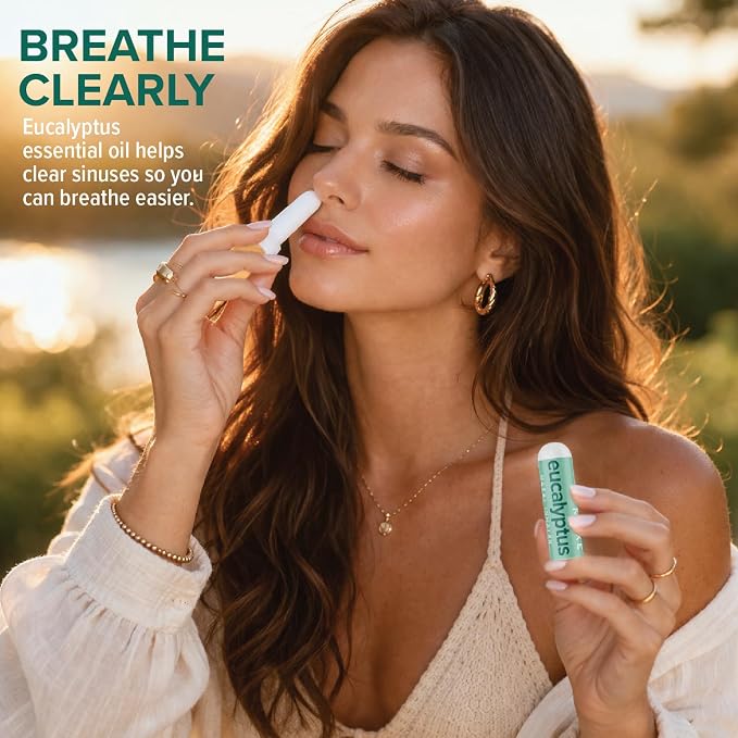 MOXĒ Eucalyptus Aromatherapy Gift Set, Essential Oil, Shower Steamer Spray, Portable Nasal Inhalers, Diffuser Essential Oil, Sinus & Congestion Relief, Therapeutic Grade, Made in USA